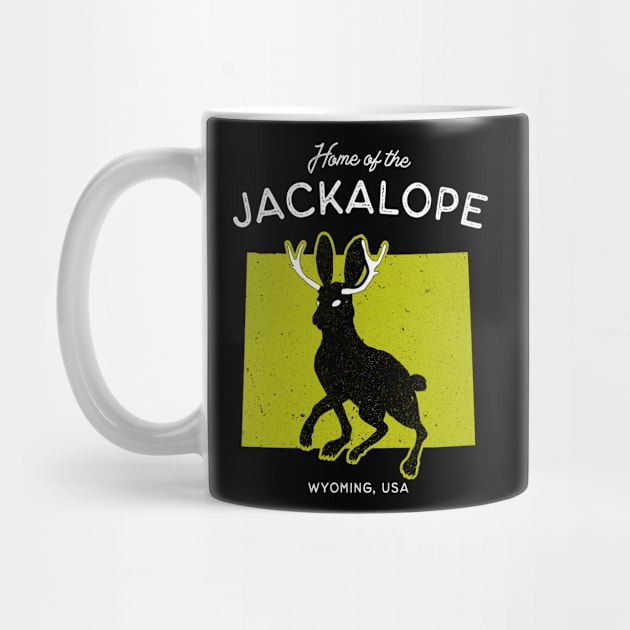 Home of the Jackalope - Wyoming, USA Cryptid by Strangeology